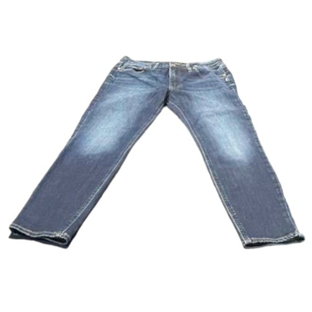 Silver MOST WANTED Skinny Mid-Rise Jeans ~ Women - 30W 27L